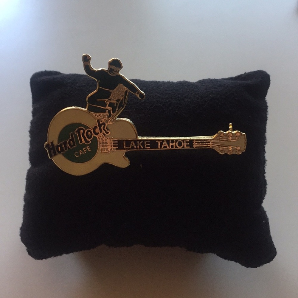 Hard Rock Cafe Guitar Pin from Lake Tahoe 🎸
